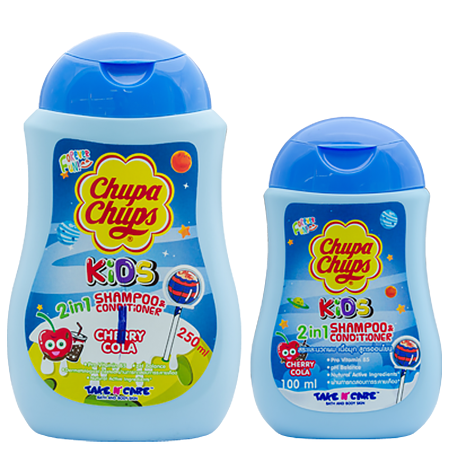 CHUPA CHUPS KIDS SHAMPOO & CONDITIONER CHERRY COLA 250 ML