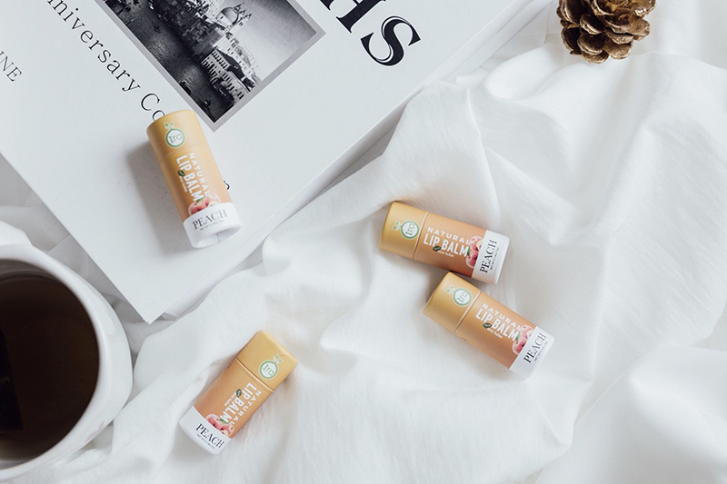 Ira, Eco Tube Natural Lip Balm Peach, ลิปบาล์มกลิ่นพีช,ไอรา, ลิปบาล์มไอรา, ลิปIra