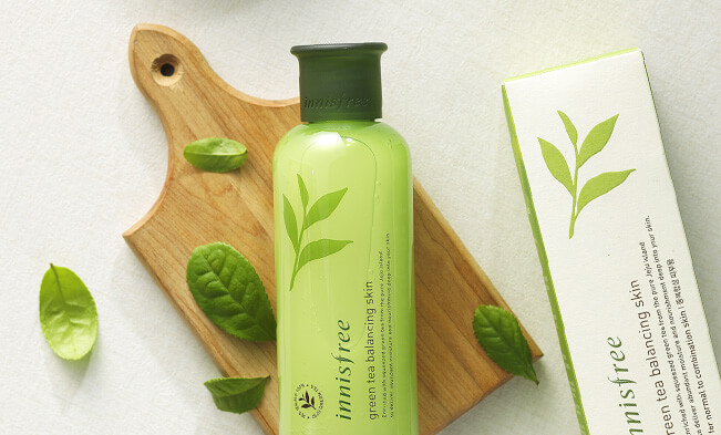 Innisfree,GreenTeaBalancingSkin,โทนเนอร์,สูตรน้ำสำ,หรับผิวธรรมดา-ผิวผสม,อินนิสฟรี