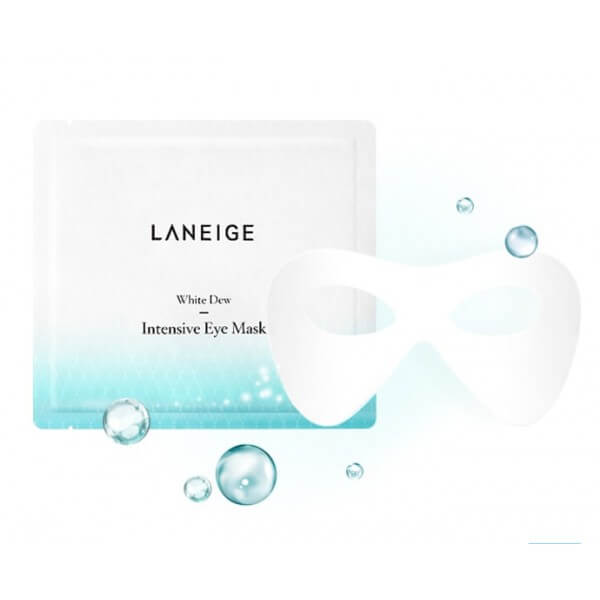 LANEIGE,White Dew Intensive Eye Mask,ลดจุดด่างดำ,ลดเลือนผิวหมองคล้ำ,มาส์กหน้า