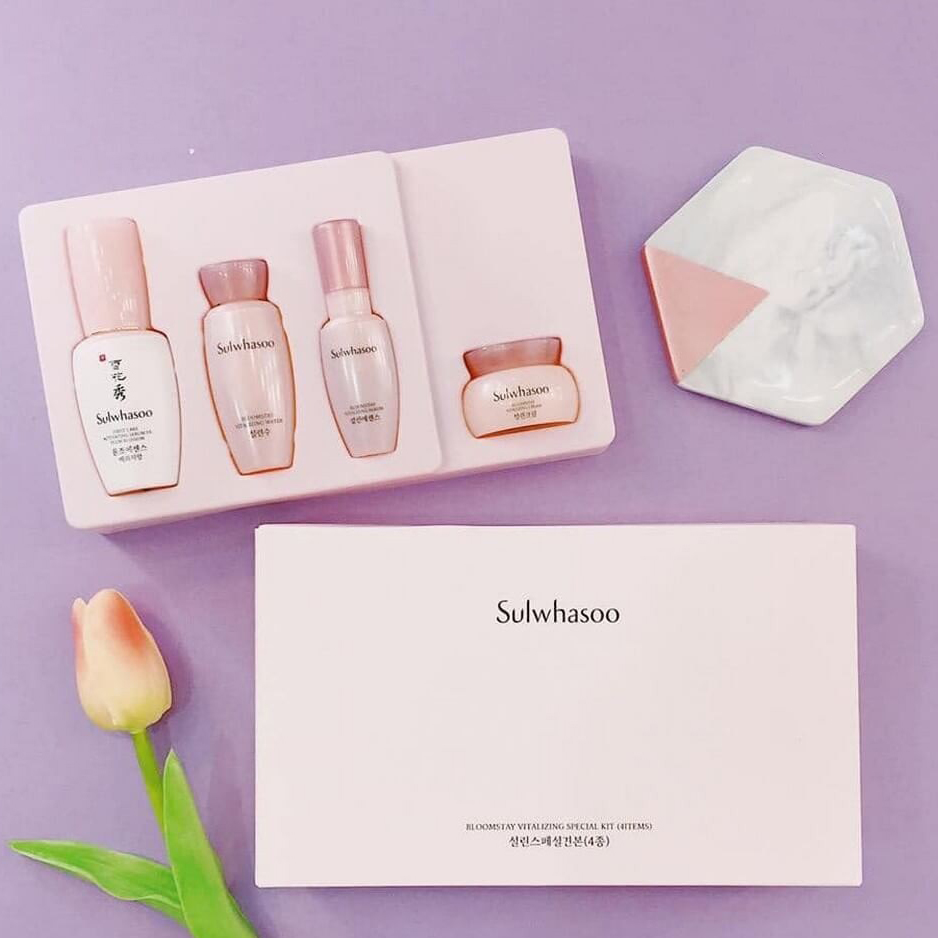 Sulwhasoo, Sulwhasoo Bloomstay Vitalizing Special Kit, Sulwhasoo Bloomstay Vitalizing Special Kit 4 Items, Sulwhasoo Bloomstay Vitalizing Special Kit 4 Items ราคา, Sulwhasoo Bloomstay Vitalizing Special Kit 4 Items รีวิว, Sulwhasoo Bloomstay Vitalizing Special Kit 4 Items เซ็ตสกินแคร์ใหม่ล่าสุด เหมาะสำหรับคนอายุ 28-35 ปี ด้วยคุณค่าใหม่แห่งการบำรุงจากดอกพลัม 