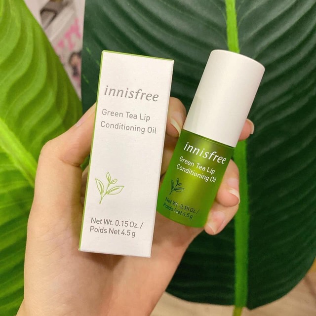 Innisfree, Innisfree Green Tea Lip Conditioning Oil, Innisfree Green Tea Lip Conditioning Oil รีวิว, Innisfree Green Tea Lip Conditioning Oil ราคา, Innisfree Green Tea Lip Conditioning Oil 4.5 g., Tea Lip Conditioning Oil, Innisfree Green Tea Lip Conditioning Oil 4.5 g. ลิปออยล์ชาเขียว