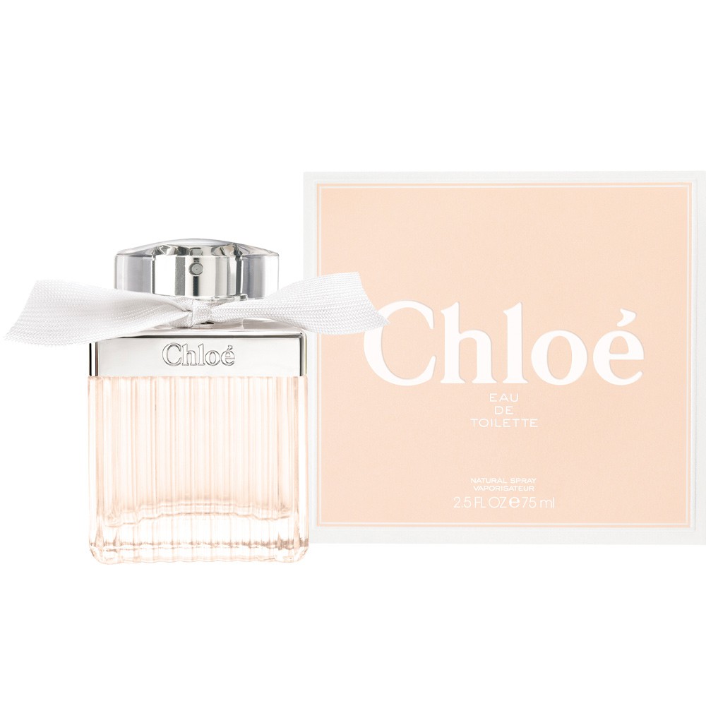 Chloé Eau de Toilette 5 ml มอบความสดชื่น ซึ่งสร้างความแตกต่างและความโดดเด่น โดยกลิ่นจะผลมผสานจากดอกกุหลาบทั้งหมด รูปแบบการดีไซน์ขวดยังใช้ขวดและฝาปิดที่เป็นแบบดีไซน์เดิม โดยจะโชว์ถึงความโดดเด่น ที่ไม่ซ้ำใคร และมีริบบิ้นสีขาว ที่ผูกรอบขวด   กล่องของน้ำหอมที่ใช้สีกุหลาบอ่อน โดยการตัดขอบขาวที่ข้างกล่อง เพื่อให้ดูคลาสสิคและมีสไตล์