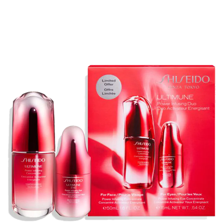 SHISEIDO,SHISEIDO Ultimune Infusing Concentrate Duo ( Serum 50 ml+ Eye 15 ml) Limited Edition ,Limited Edition,SHISEIDO Ultimune Infusing Concentrate Duo,SHISEIDO Ultimune Infusing Concentrate Duo รีวิว,