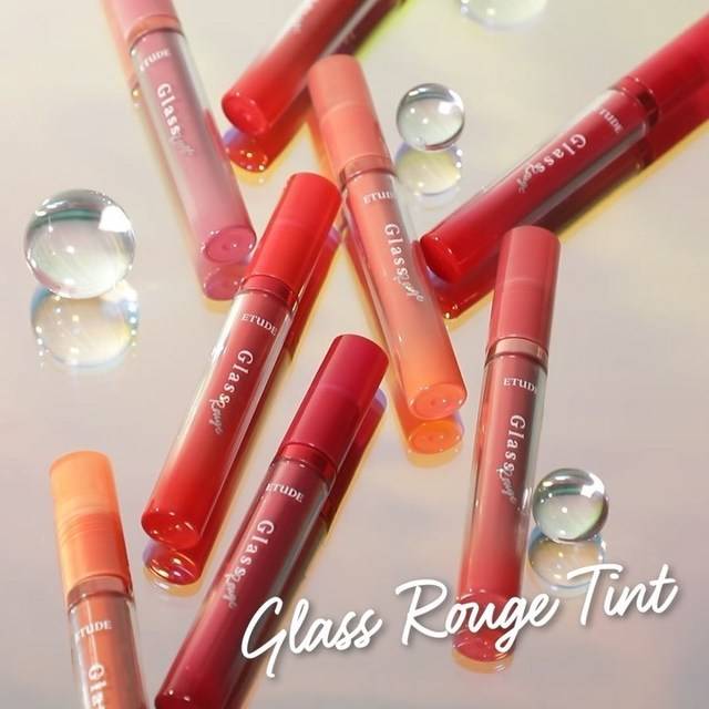 ETUDE HOUSE, ETUDE HOUSE Glass Rouge Tint, Glass Rouge Tint, ETUDE HOUSE Glass Rouge Tint #BR401 Autumn Breeze, ETUDE HOUSE Glass Rouge Tint #RD303 Cherry Crush 3.2g, ETUDE HOUSE Glass Rouge Tint #BR401 Autumn Breeze รีวิว, Glass Rouge Tint #BR401 Autumn Breeze, ลิปทินต์, ลิปกลอส, ลิป ETUDE