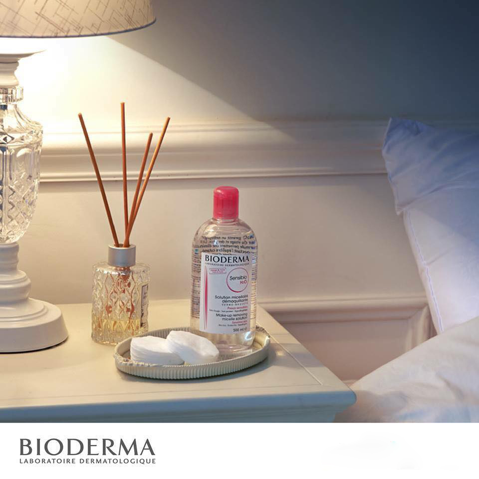 Bioderma Sensibio H2O 500ml (Créaline ขวดสีชมพู แพ็คเกจใหม่) 