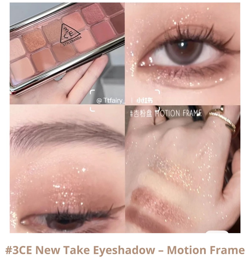 3CE New Take Eyeshadow Palette 9.5g #Motion Frame