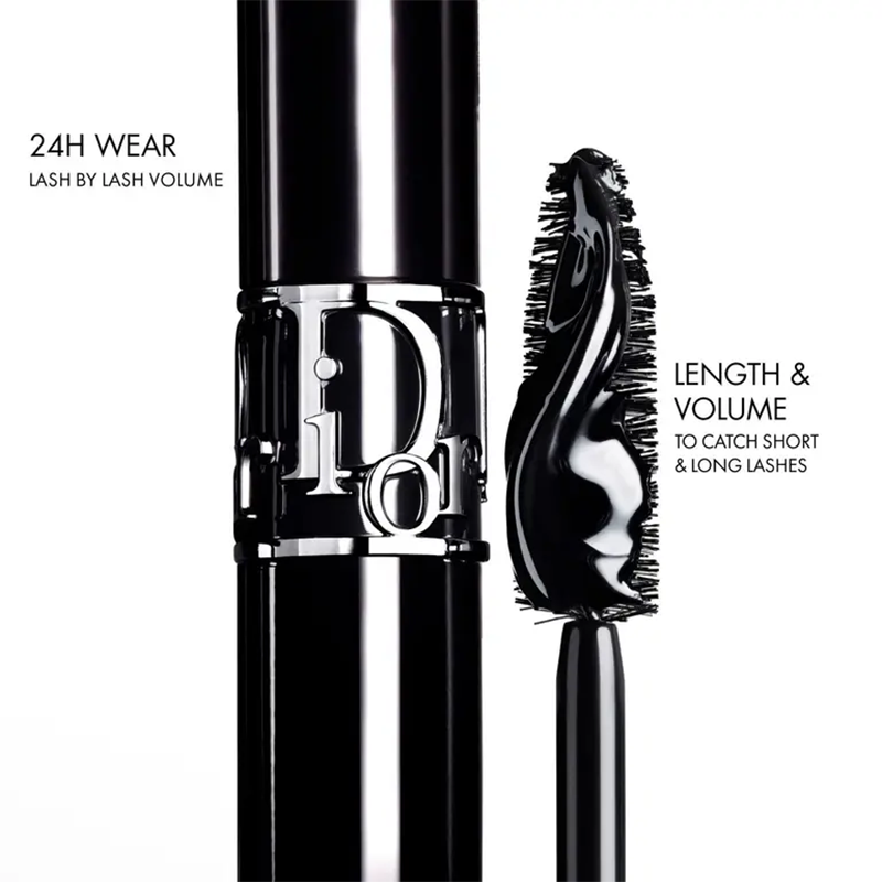 Dior Diorshow 24H Wear Buildable Volume Mascara 4ml # 090 Black (With Box)